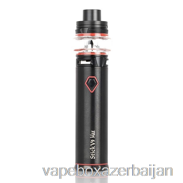 Vape Smoke SMOK Stick V9 & Stick V9 MAX 60W Starter Kit V9 MAX - Black Plating